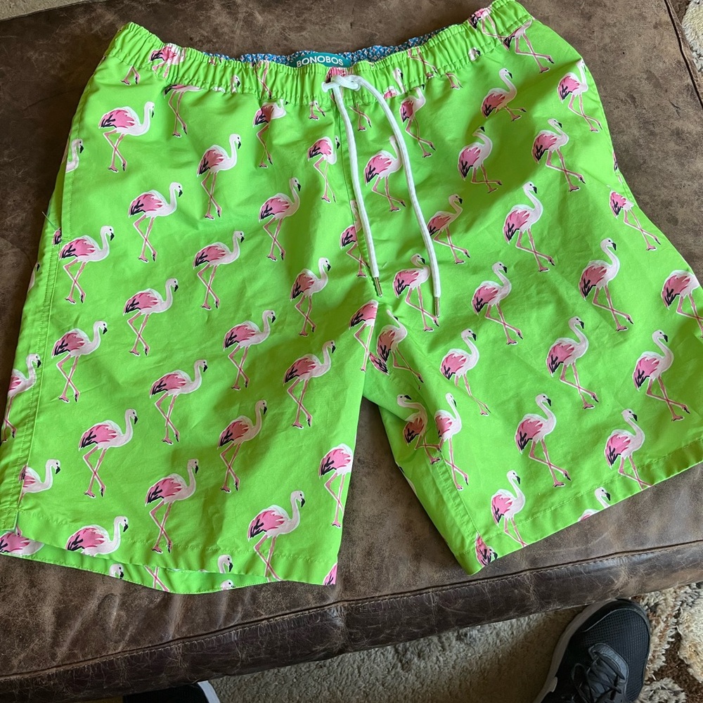 Bonobos Men’s Swim Trunks L Flamingo